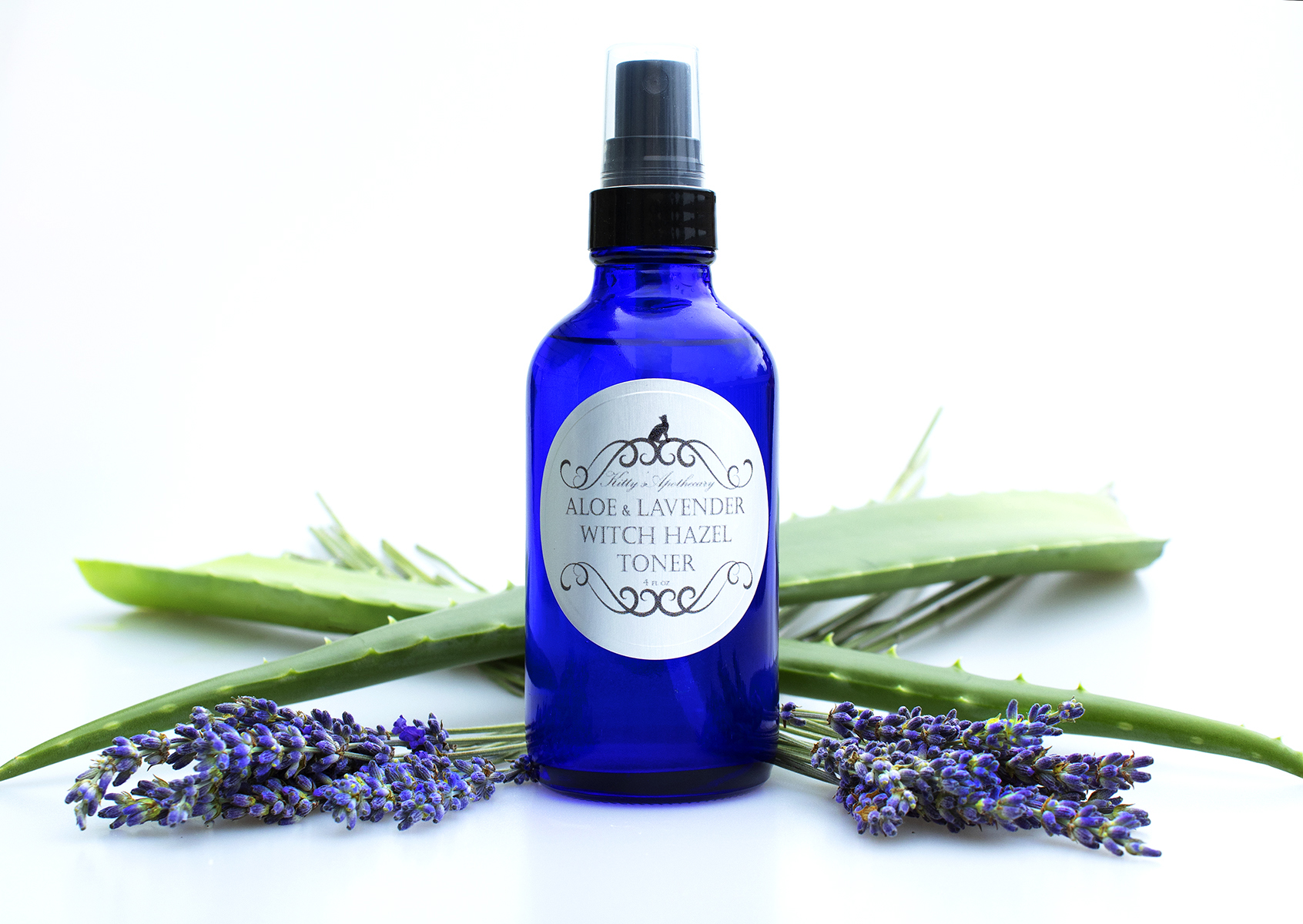 Herbal Witch Hazel and Lavender Facial Toner Spray