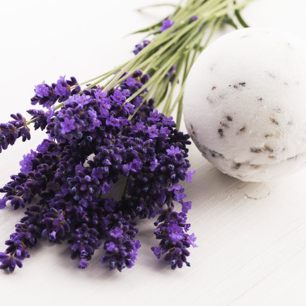 Organic Lavender Bud Bath Bomb